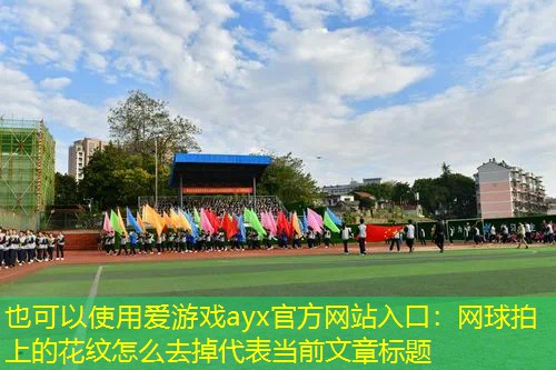 网球拍上的花纹怎么去掉